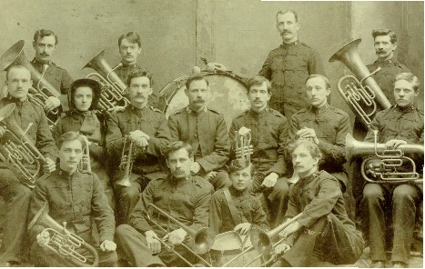 Nellie Griffiths with Staff Band
