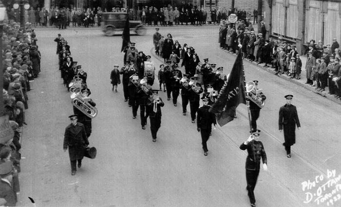 East Toronto Citadel Band 1933